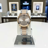 TIST QUARTZ DUAL TONE METAL STRAP WATCH